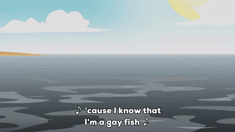 Kanye West Fish Dicks GIF by South Park 