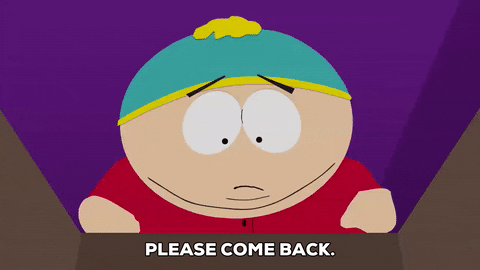 South Park eric cartman upset sorry i believe in you