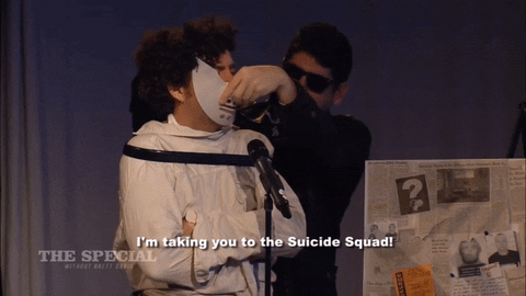 Suicide Squad Hannibal GIF by The Special Without Brett Davis Find