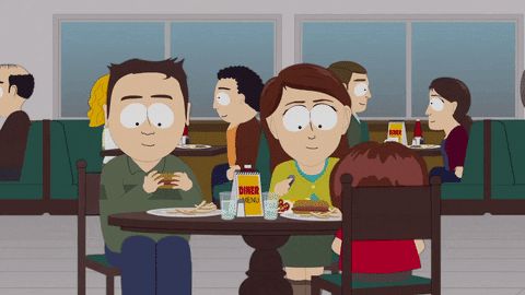 Family Eating GIF by South Park - Find & Share on GIPHY