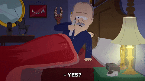 Phone Sleeping GIF by South Park 