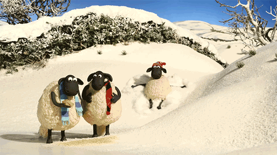 Aardman Animations animation christmas fun snow