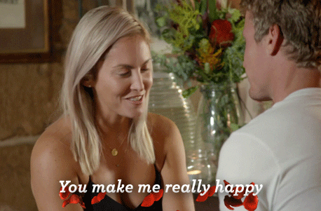 You Make Me Happy Love GIF by The Bachelor Australia
