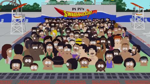Water Park Swimming GIF by South Park  - Find & Share on GIPHY