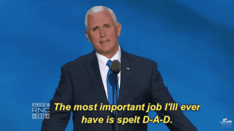 Mike Pence Dad GIF by Election 2016 - Find & Share on GIPHY