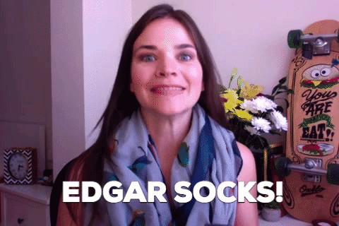 Edgar socks!