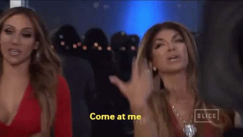 Come At Me Real Housewives GIF by Slice
