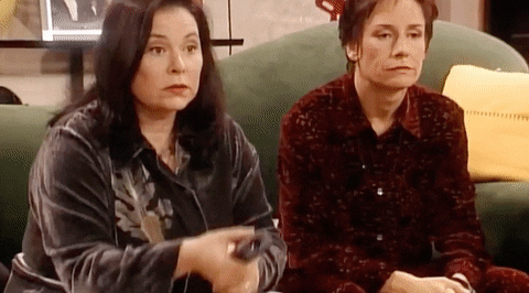 Scared Laurie Metcalf GIF by Roseanne