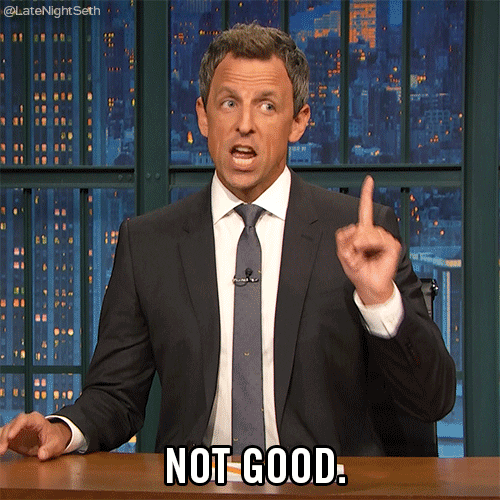 Disapprove Seth Meyers GIF by Late Night with Seth Meyers - Find & Share on GIPHY