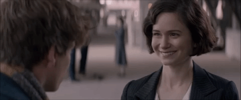 La despedida de Newt y Tina