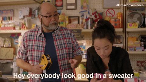 Look Good Black Friday GIF by Kim's Convenience