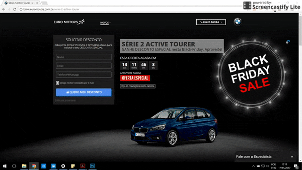 landing page euromotors bmw