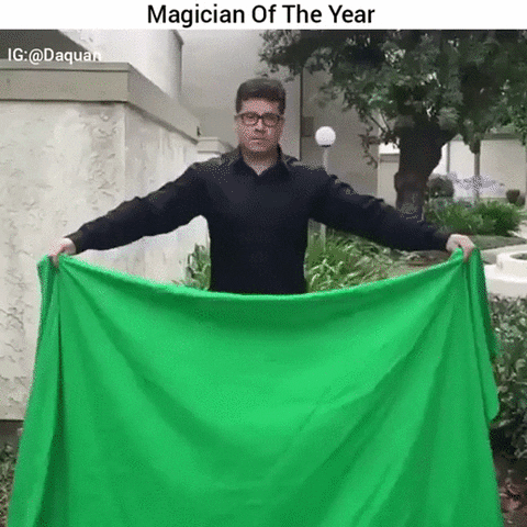 magician disappearing act