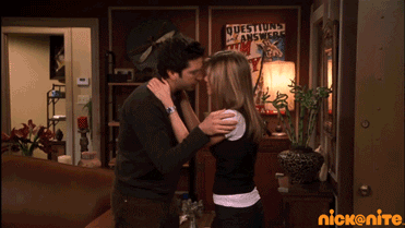 Jennifer Aniston Kiss GIF by Nick At Nite - Find & Share on GIPHY
