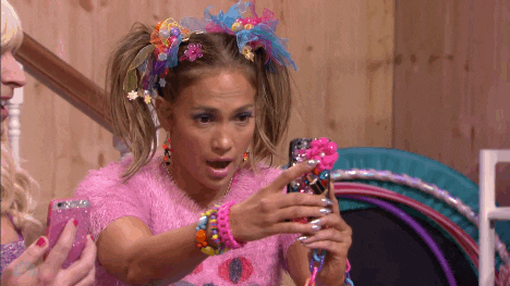 Jennifer Lopez selfie 
