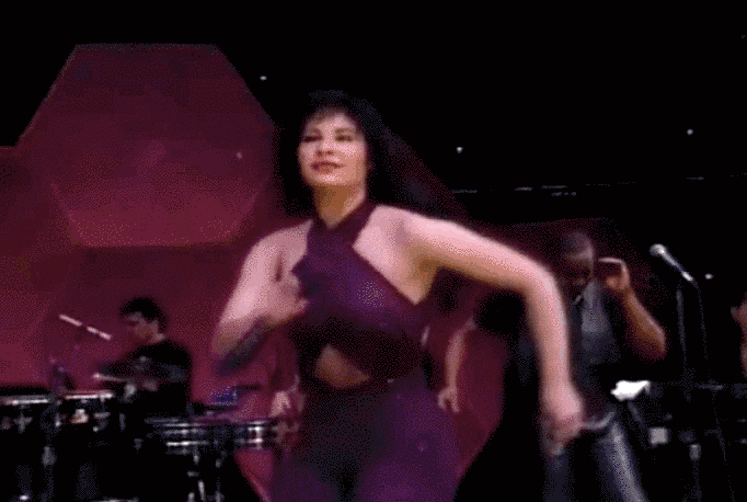 Selena Dancing GIF by beinglatino - Find & Share on GIPHY
