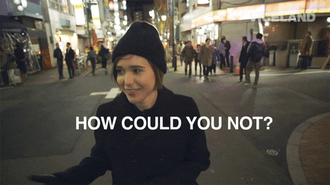 Lesbian Ellen Page GIF by GAYCATION with Ellen Page and Ian Daniel - Find & Share on GIPHY