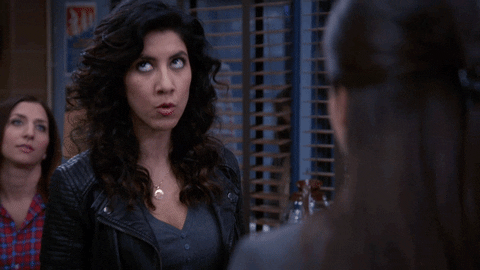 Stephanie Beatriz Rosa Diaz GIF by Brooklyn Nine-Nine - Find & Share on