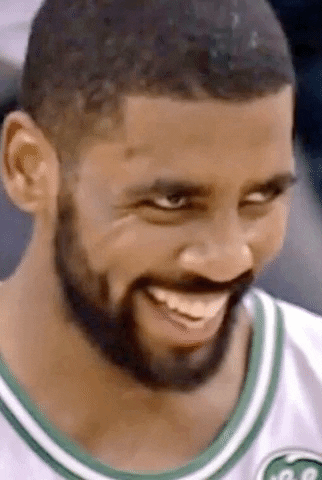 Kyrie Irving Deal With It GIF by Boston Celtics