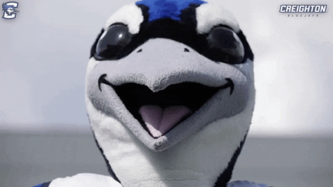 Billy Bluejays GIF by Creighton University Athletics