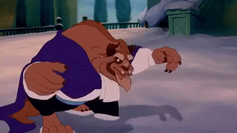 Beauty And The Beast Snow GIF - Find & Share on GIPHY