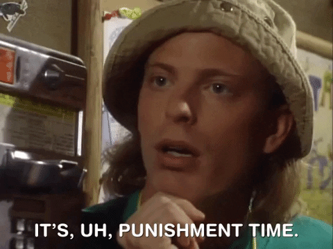 salute your shorts punishment gif by nickrewind - find & share on giphy