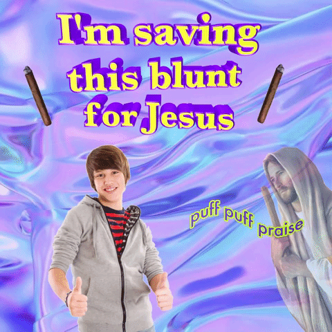 Jesus Lol GIF by AnimatedText