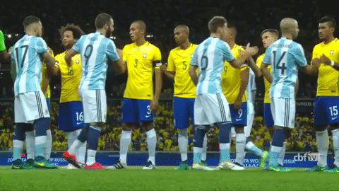 Brasil encara arquirrival Argentina nesta terça-feira