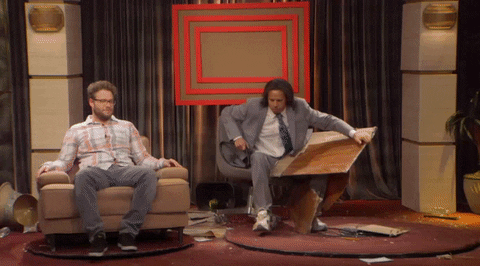 The Eric Andre Show seth rogen eric andre well be right back