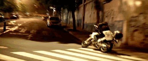 Jason Bourne matt damon motorcyle