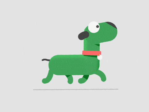 Happy Dog GIF by Romain Loubersanes