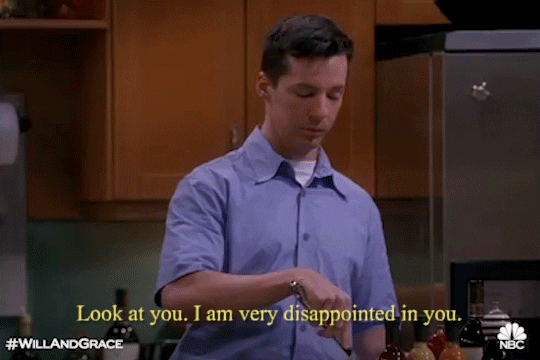 disappointed jack mcfarland gif by will & grace - find & share on giphy