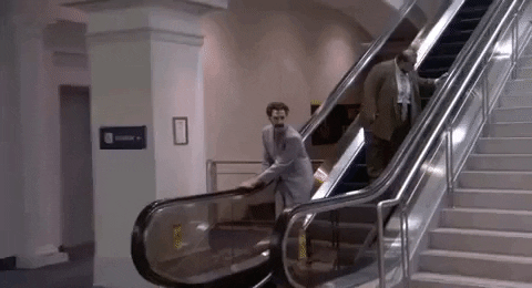 Image result for escalator gif
