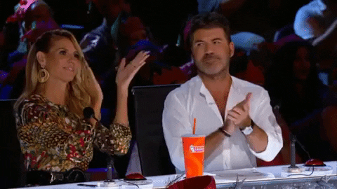 Applaud Simon Cowell GIF by America's Got Talent