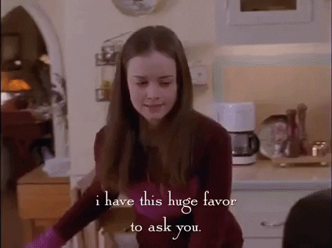 Gilmore Girls netflix season 1 episode 16 favor