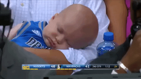Tired Sleep GIF by NBA - Find & Share on GIPHY