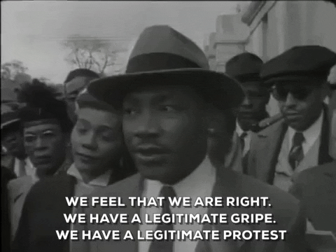 We Feel That We Are Right Martin Luther King GIF by Identity - Find & Share on GIPHY