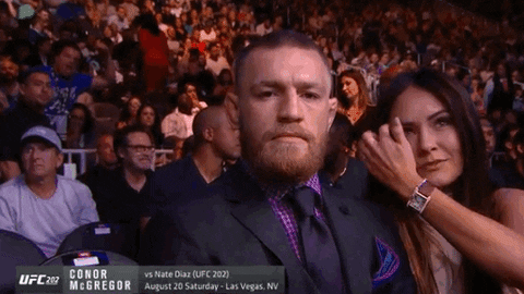 Serious Conor Mcgregor GIF - Find & Share on GIPHY