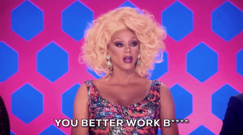 Image result for rupaul gif