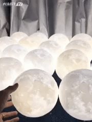 Moons in funny gifs