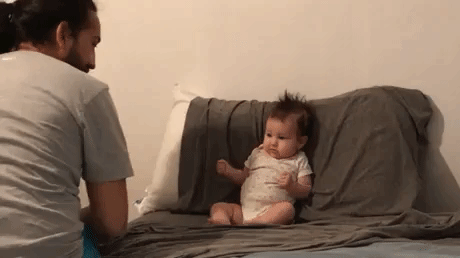 Like Dad Like Son in funny gifs