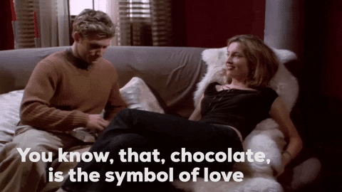 il cioccolato è il simbolo dell'amore