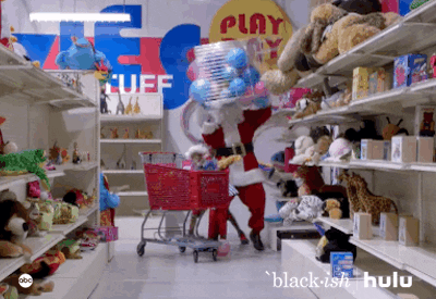 Blackish Santa Claus GIF by HULU - Find & Share on GIPHY