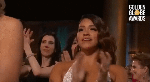 Golden Globe Awards applause clapping clap golden globes