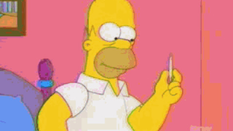 Colorful Simpsons best Gif