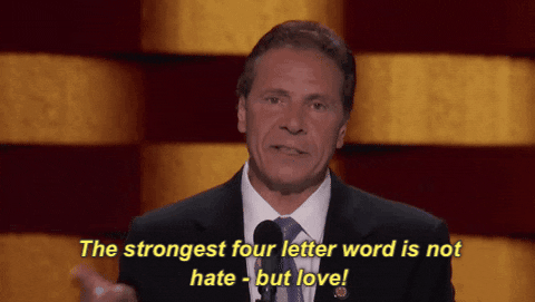 Andrew Cuomo Love GIF by Democratic National Convention - Find ...