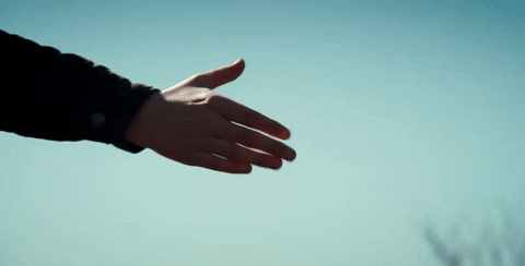 Stranger Things Handshake GIF - Find & Share on GIPHY