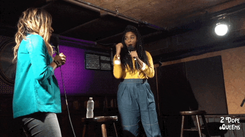 Jessica Williams Dancing GIF by 2 Dope Queens Podcast - Find & Share on GIPHY