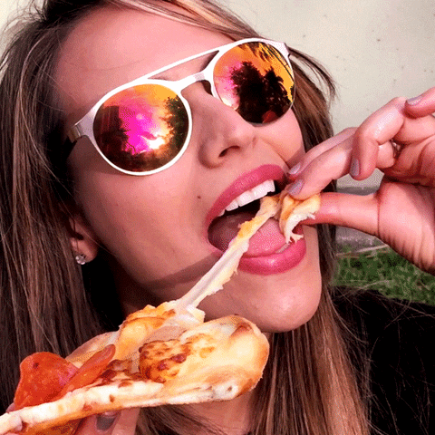 Girl Cheese GIF by Pizza Hut Latam - Find & Share on GIPHY