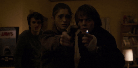 gif from Stranger Things tv show